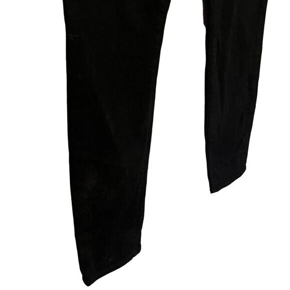 J Brand Womens OP Jett Skinny Black Zip Fly Mid Rise Stretch Jeans sz 32 x 29 - Picture 2 of 16